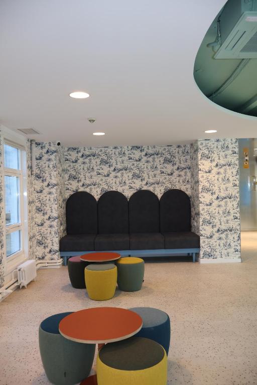 Posezení v ubytování Loop INN Hostel Santiago de Compostela