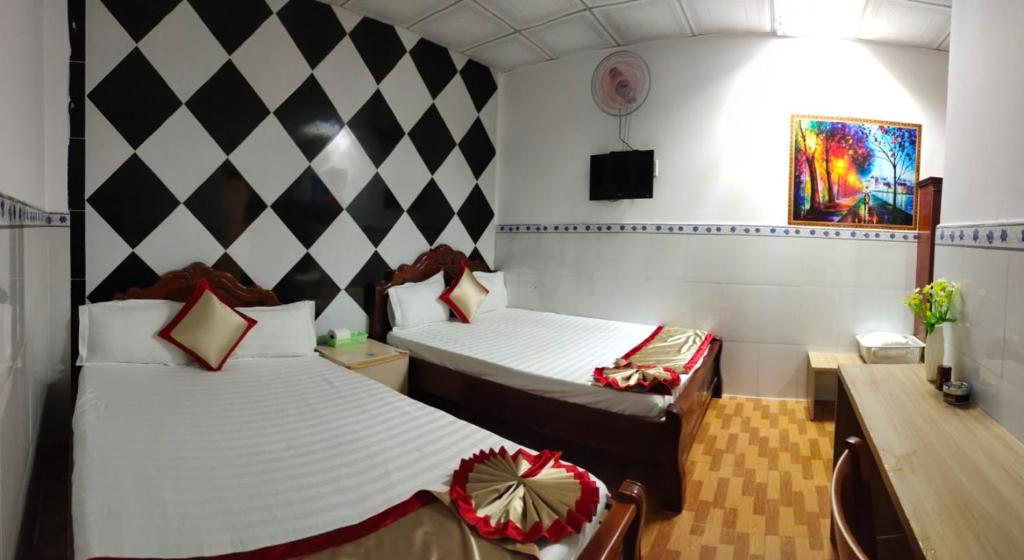 Hotel Thanh Vân - Habitación Doble Con Dos Camas Dobles