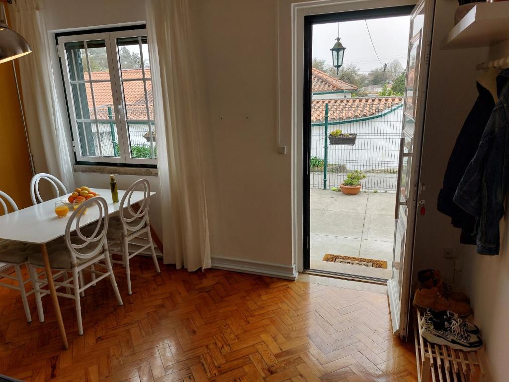 Balkón nebo terasa v ubytování Casa Rio Zêzere