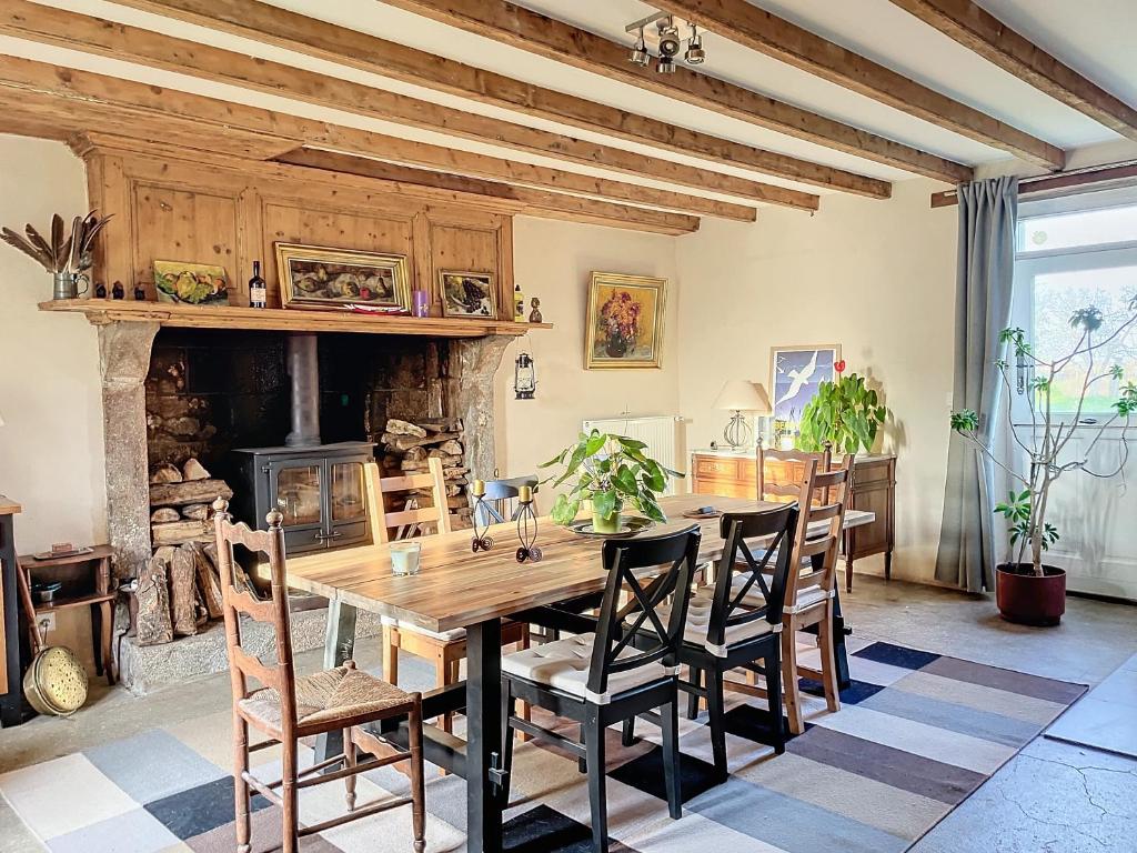 Posezení v ubytování LA FERME DE NEHOU