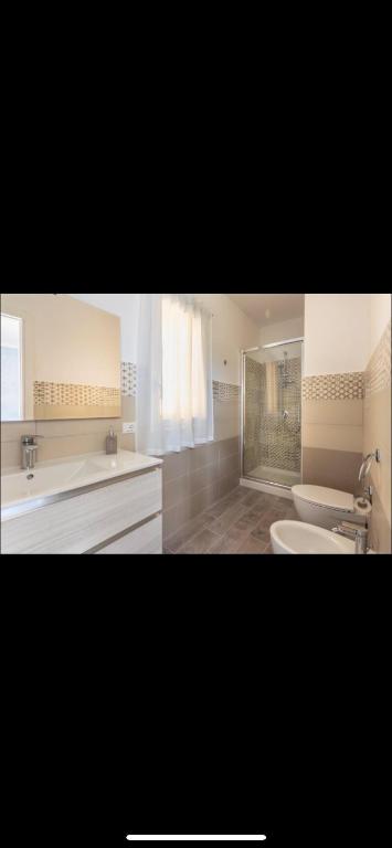 Koupelna v ubytování L'Antico Borgo B&B