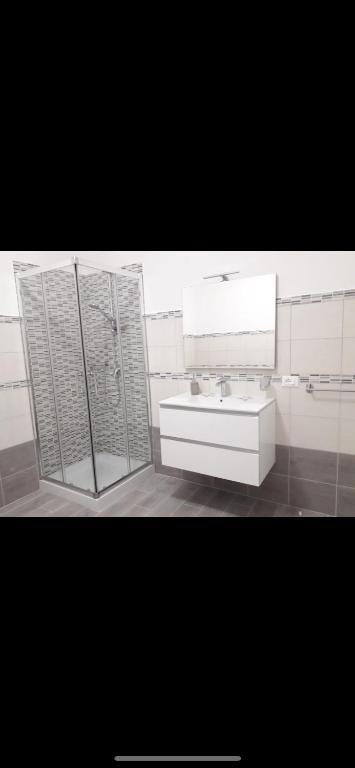 Koupelna v ubytování L'Antico Borgo B&B