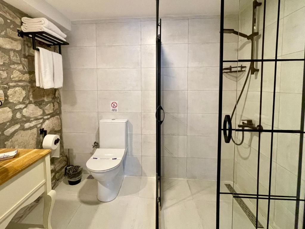 Koupelna v ubytování Urla Taş Konak Otel