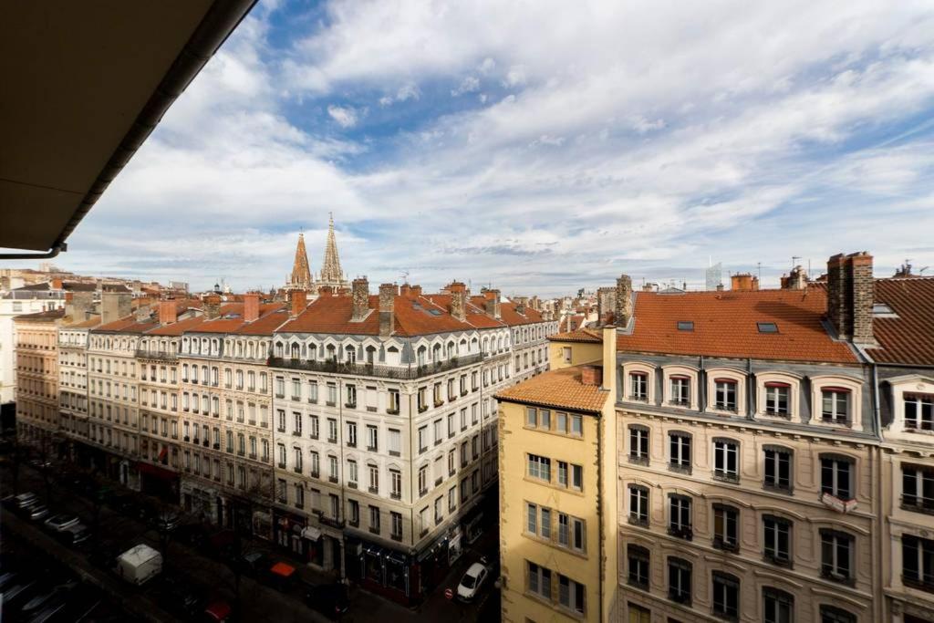 Výhľad na mesto Lyon alebo výhľad na mesto priamo z apartmánu