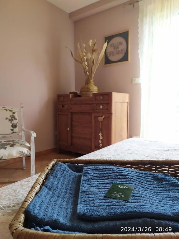 Postel nebo postele na pokoji v ubytování Casale Vittoria Atri