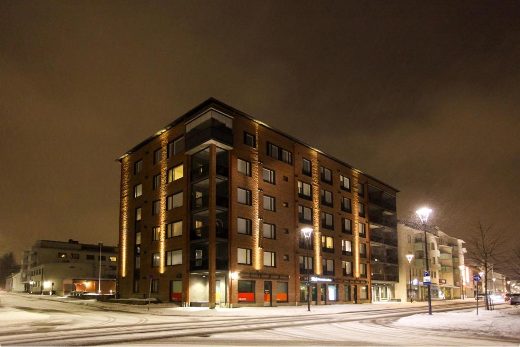 Το κτήριο όπου στεγάζεται  το διαμέρισμα