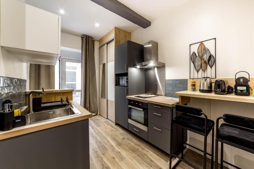 All in Lyon | Studio calme en centre-ville