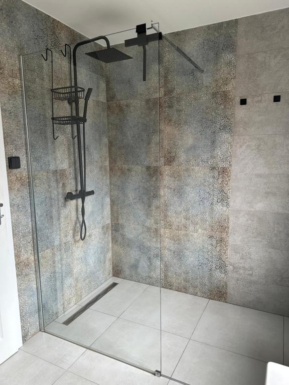 Koupelna v ubytování Apartmán Jako u Babičky