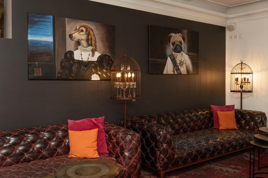 Posezení v ubytování Boutique Hotel Weisses Kreuz - Adult only Hotel