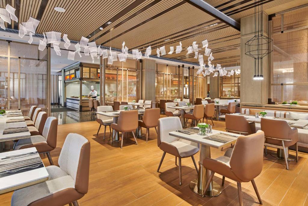 Restaurace v ubytování DoubleTree by Hilton Guangzhou Zengcheng