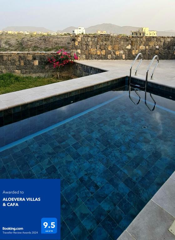 Bazén v ubytování ALOEVERA VILLAS & CAFA nebo v jeho okolí