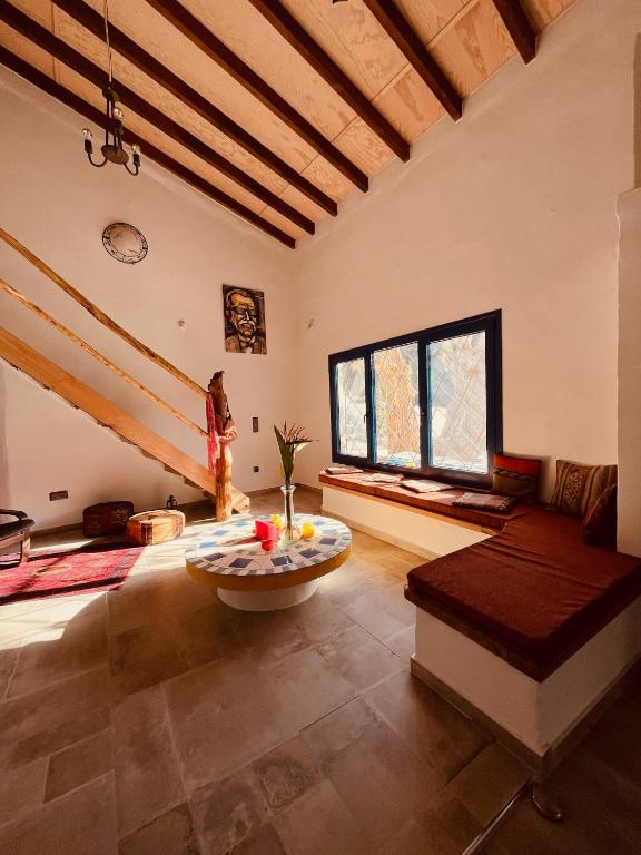 Posezení v ubytování Ferienhaus Asterousia