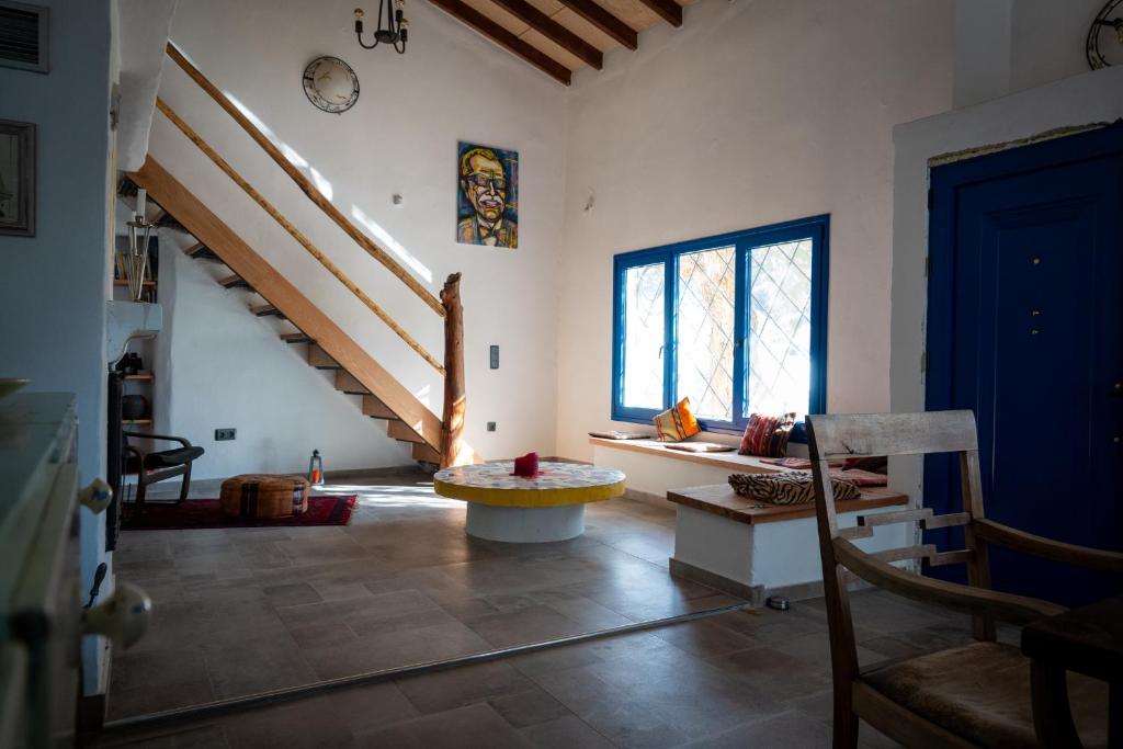 Posezení v ubytování Ferienhaus Asterousia