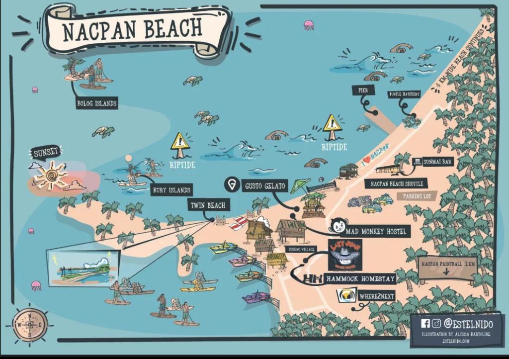 Gallery image ng Lazy Juan Beach House Nacpan sa El Nido