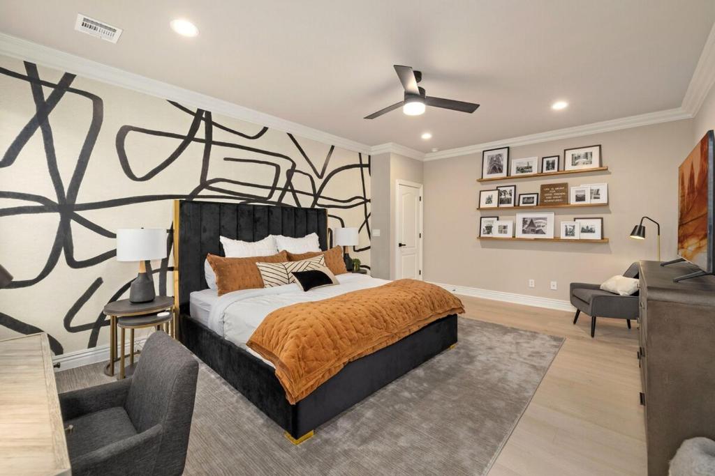 En eller flere senge i et værelse på The Hearth House - Quiet Rogers Retreat