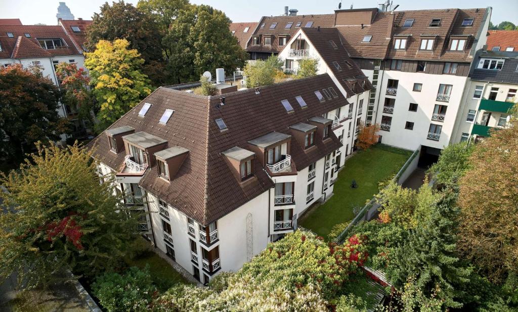 Balance Hotel Leipzig Alte Messe dari pandangan mata burung