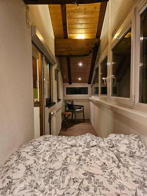 Postel nebo postele na pokoji v ubytování Privatzimmeroase Felicitas exklusive Zimmer