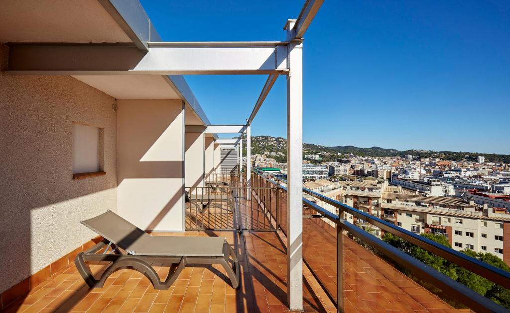 A balcony or terrace at Hotel Samba