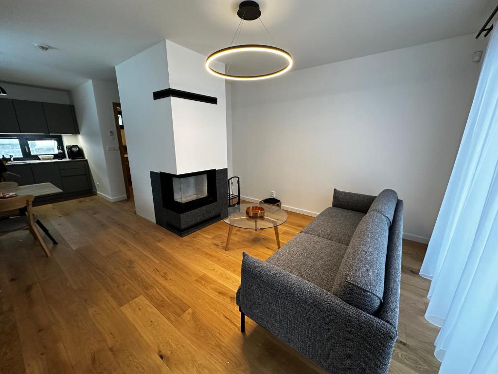 Posezení v ubytování Apartmány Pampeliška