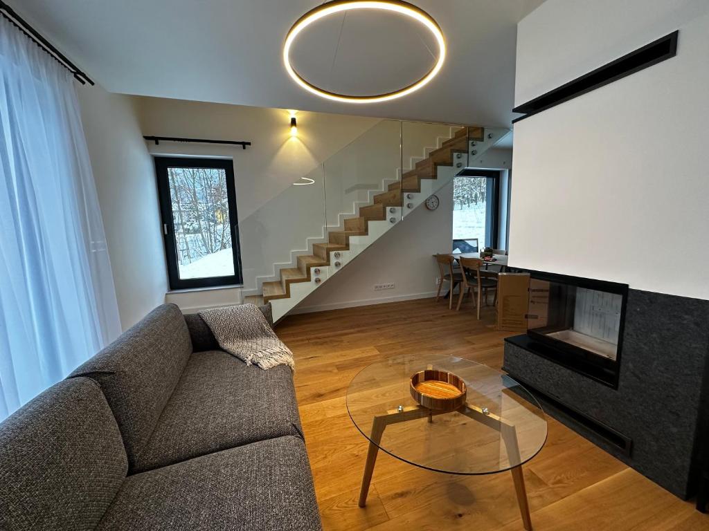 Posezení v ubytování Apartmány Pampeliška