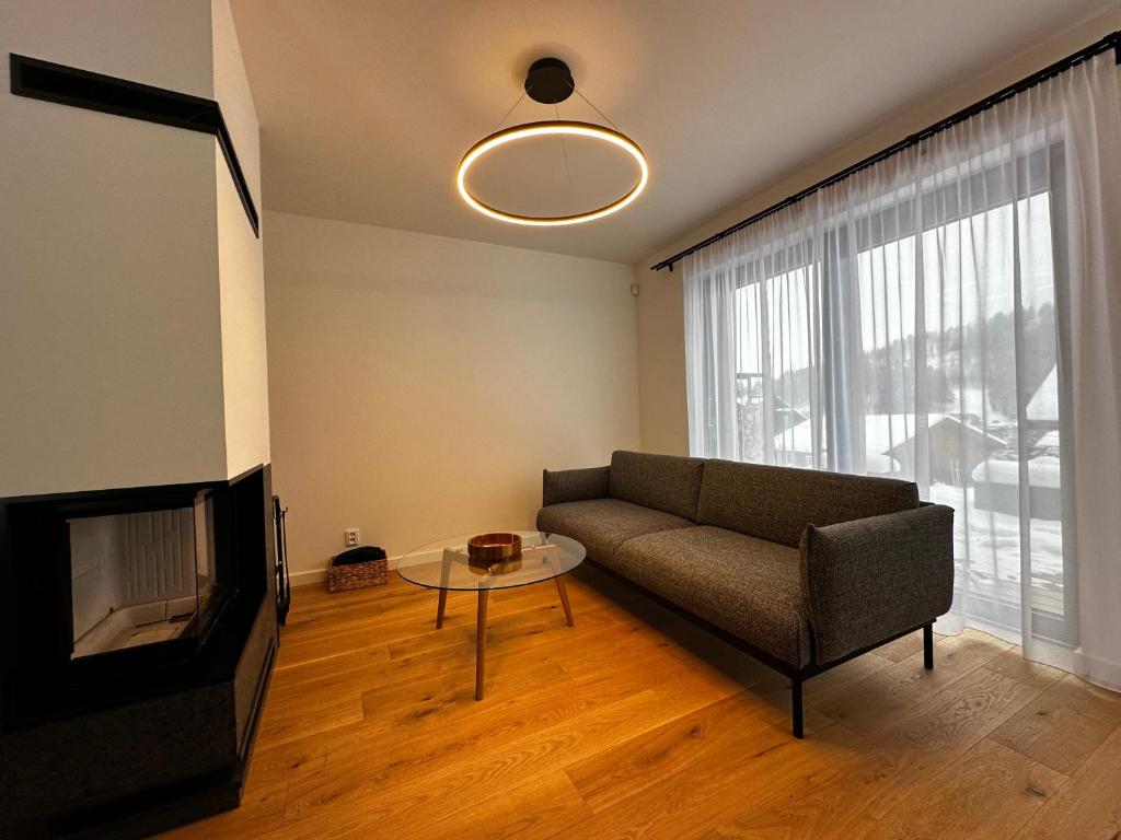Posezení v ubytování Apartmány Pampeliška