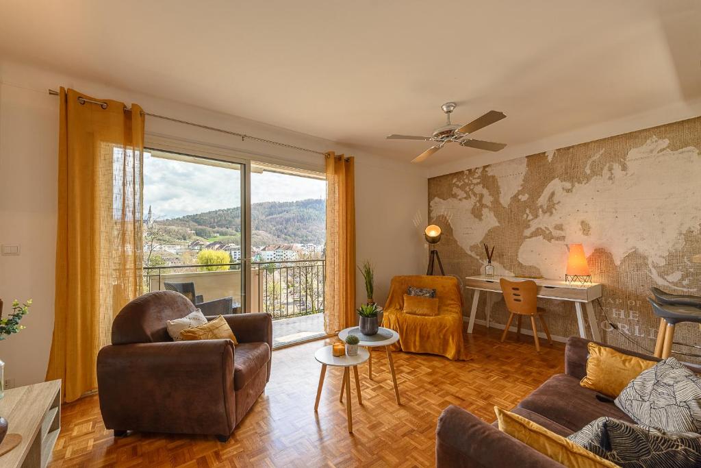 Le Thiou - Appartement lumineux avec vue sur le château et la Visitation