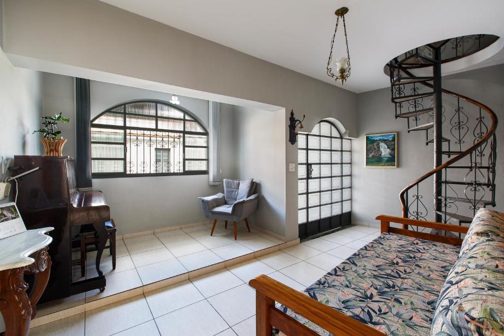 Posezení v ubytování Aconchego São Francisco, Casa 100m Igreja São Francisco, Pet friendy