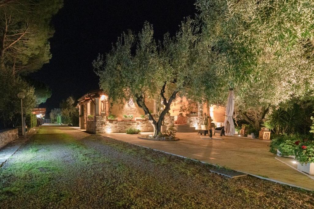 Zahrada ubytování L'antica quercia