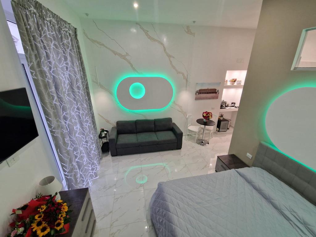 Posteľ alebo postele v izbe v ubytovaní Elegance B&B