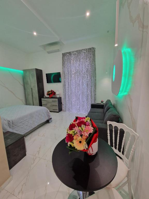 Posteľ alebo postele v izbe v ubytovaní Elegance B&B
