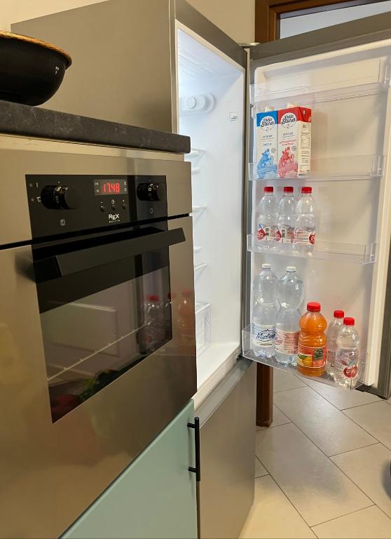 Kuchyň nebo kuchyňský kout v ubytování CASA I CEDRI