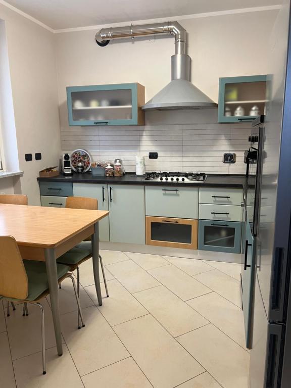 Kuchyň nebo kuchyňský kout v ubytování CASA I CEDRI