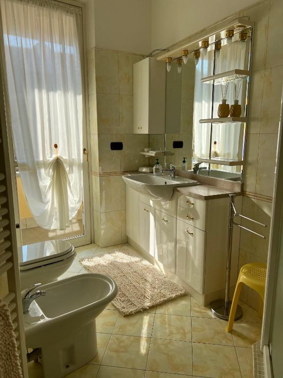 Koupelna v ubytování CASA I CEDRI