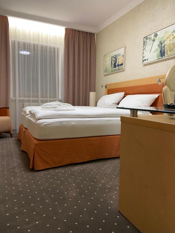 Postel nebo postele na pokoji v ubytování Alter Hof