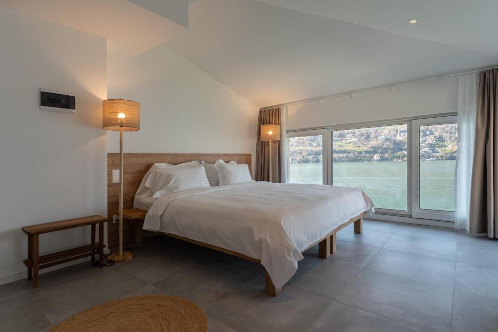 Postel nebo postele na pokoji v ubytování Villa Patria B&B
