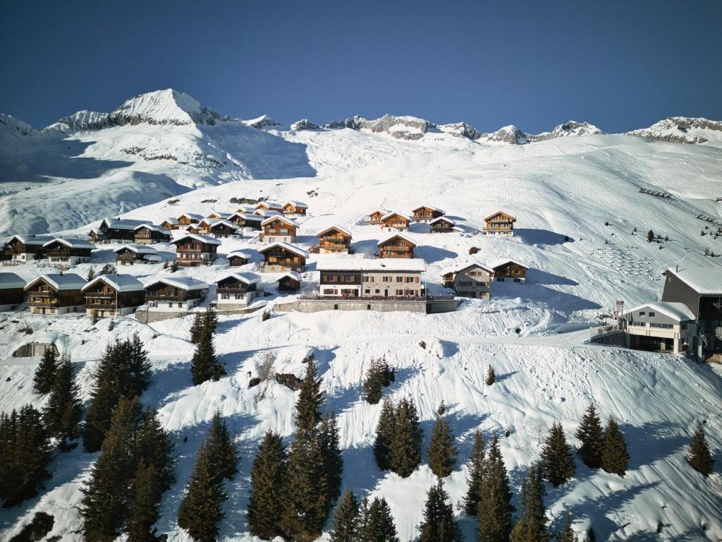 Hotel Aletschhorn v zimě
