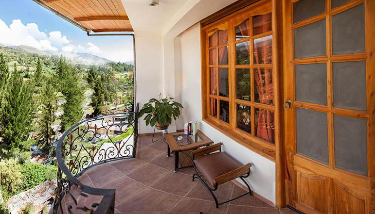 Balkón nebo terasa v ubytování Maimara Hotel