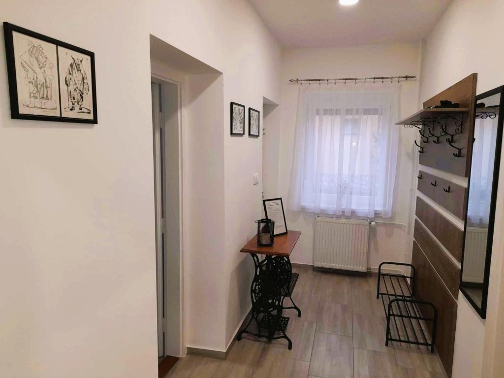 TV a/nebo společenská místnost v ubytování Neubauer Vendégház*** Mohács