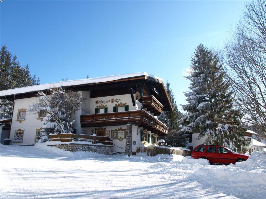 Gästehaus Helga v zime