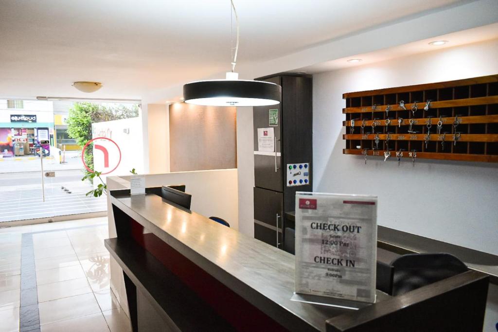 Kuchyň nebo kuchyňský kout v ubytování Hotel Or Cartagena
