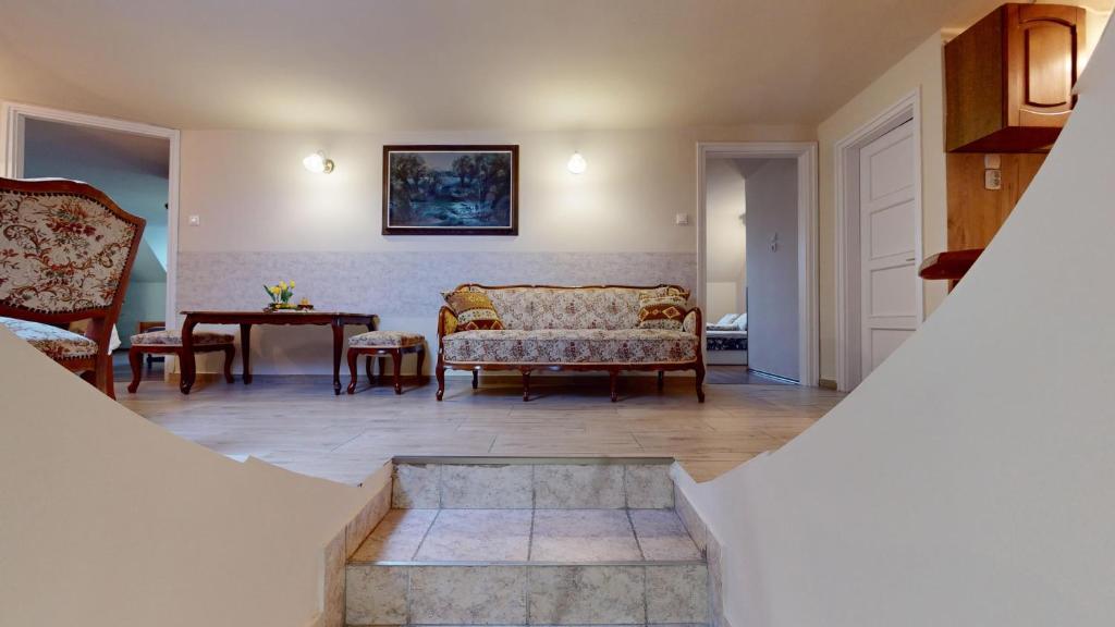 Część wypoczynkowa w obiekcie Herczeg Apartment