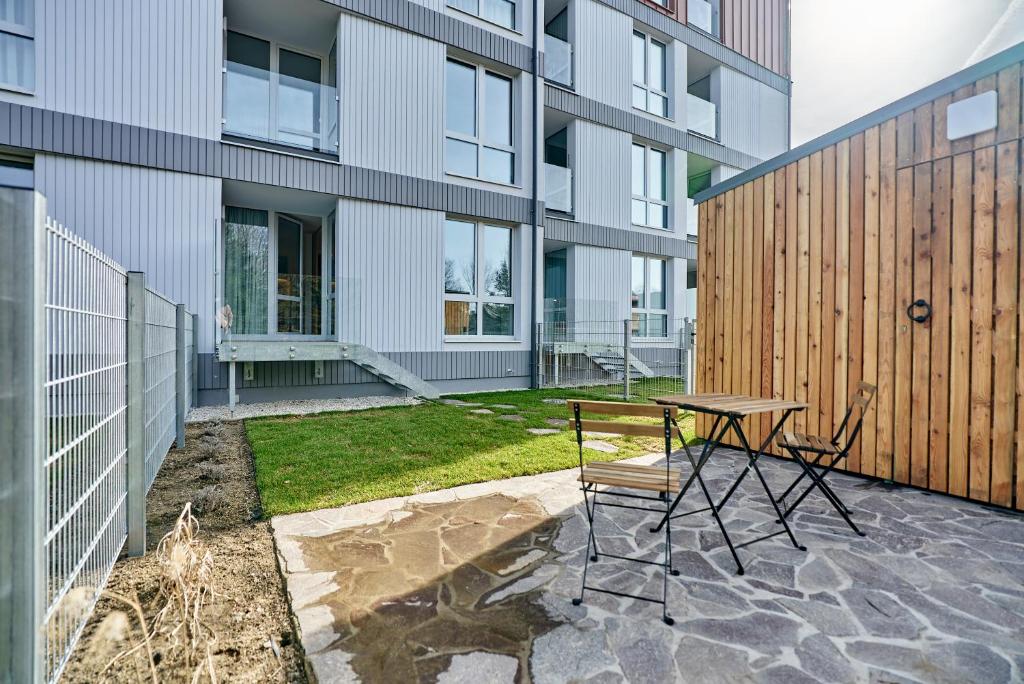 Budova, kde se apartmán nachází
