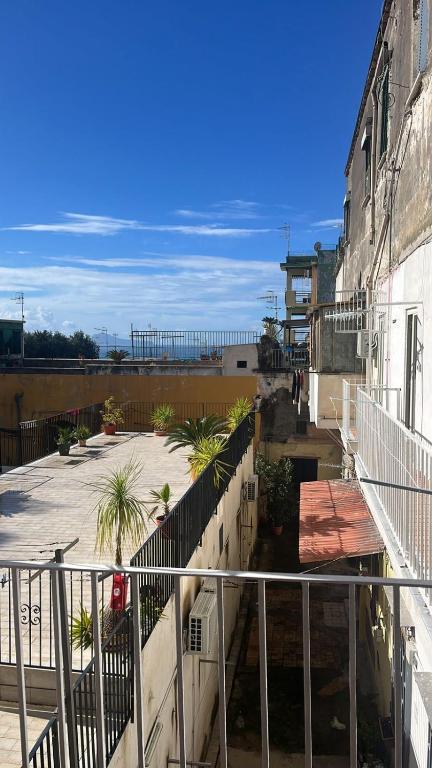 Balkón nebo terasa v ubytování SUITE 21 ERCOLANO
