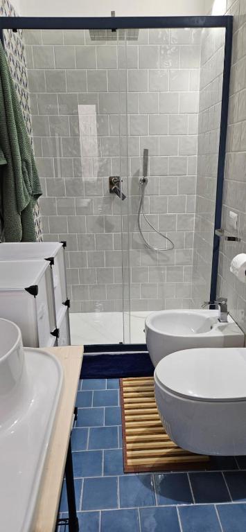 Koupelna v ubytování SUITE 21 ERCOLANO