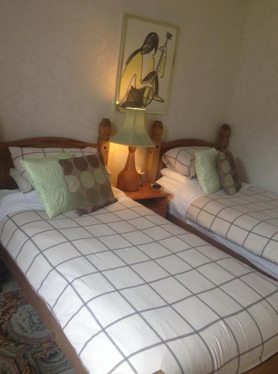 Postel nebo postele na pokoji v ubytování Tanglin Guest House