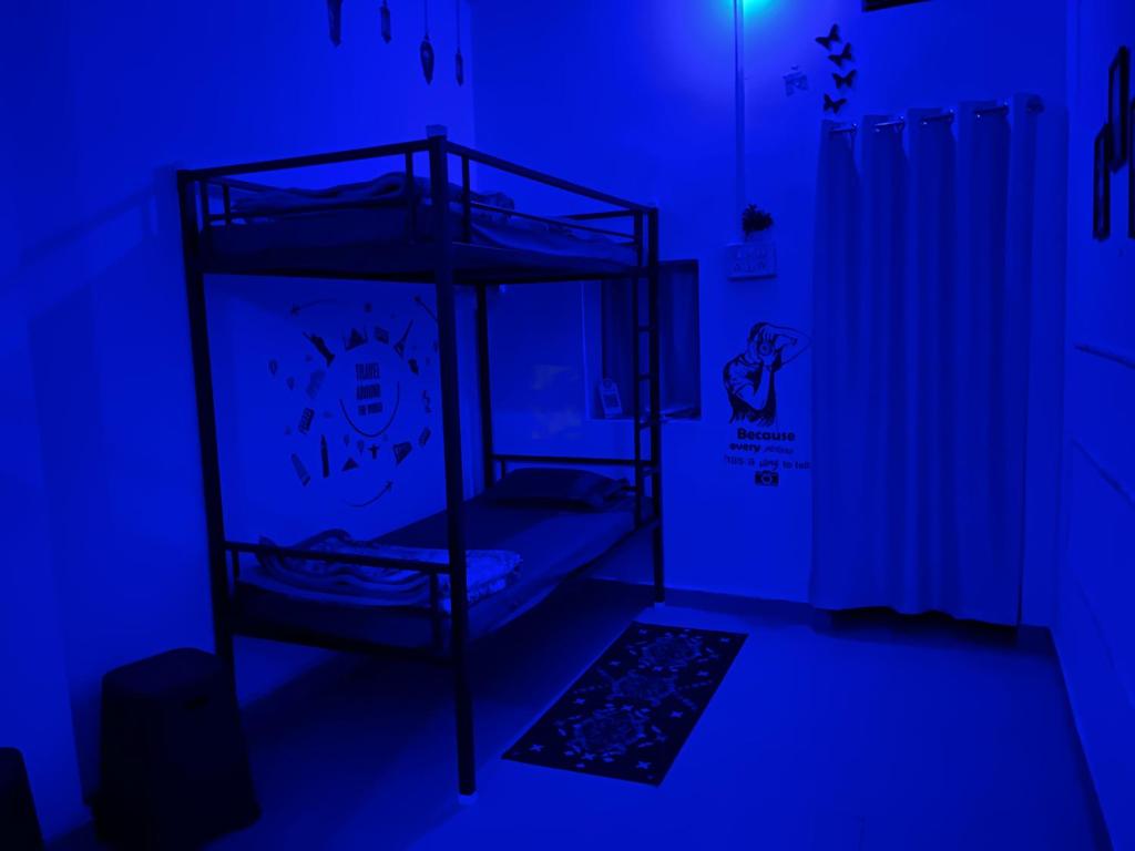 Postel nebo postele na pokoji v ubytování Spiritual Backpackers Hostel