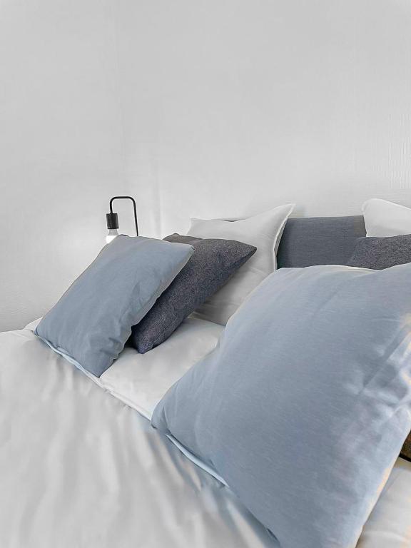 Cama ou camas em um quarto em L&#39;Ancre Bretonne