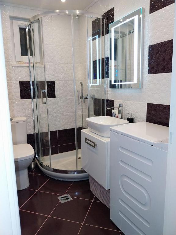 Koupelna v ubytování Apervill Luxury House