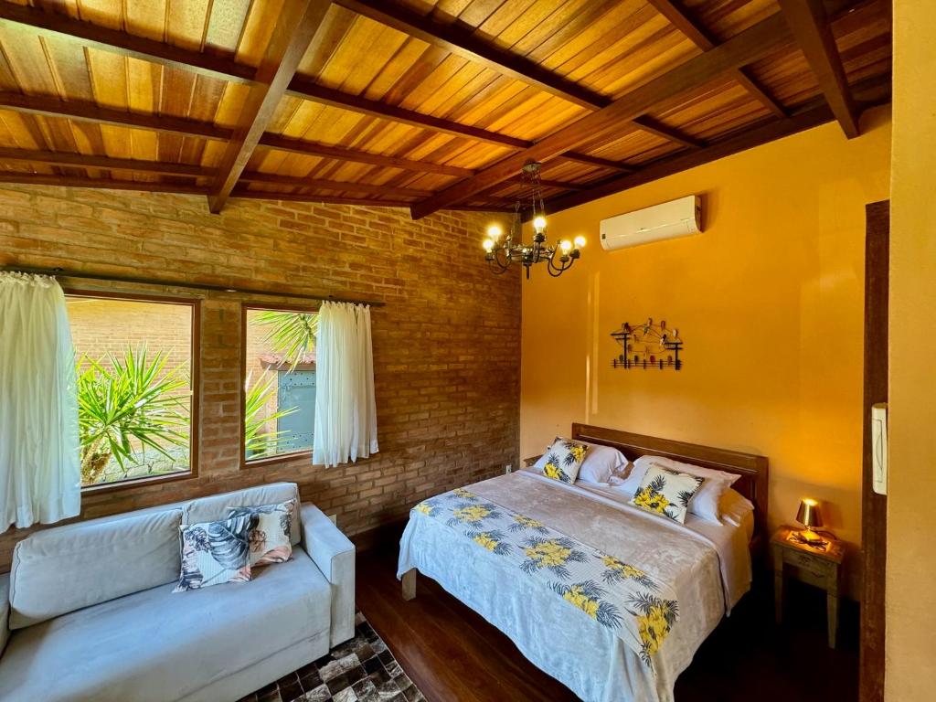 Pousada Chalés Jardim das Bromélias - Visconde de Mauá - One-Bedroom Chalet