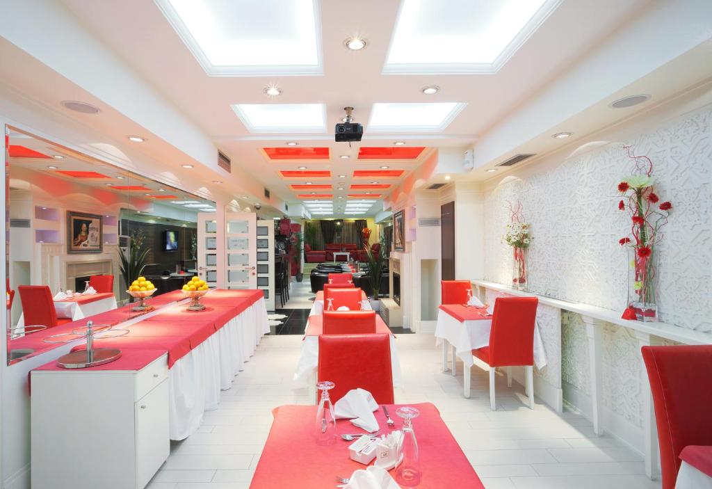 Posezení v ubytování Garni Hotel Crystal